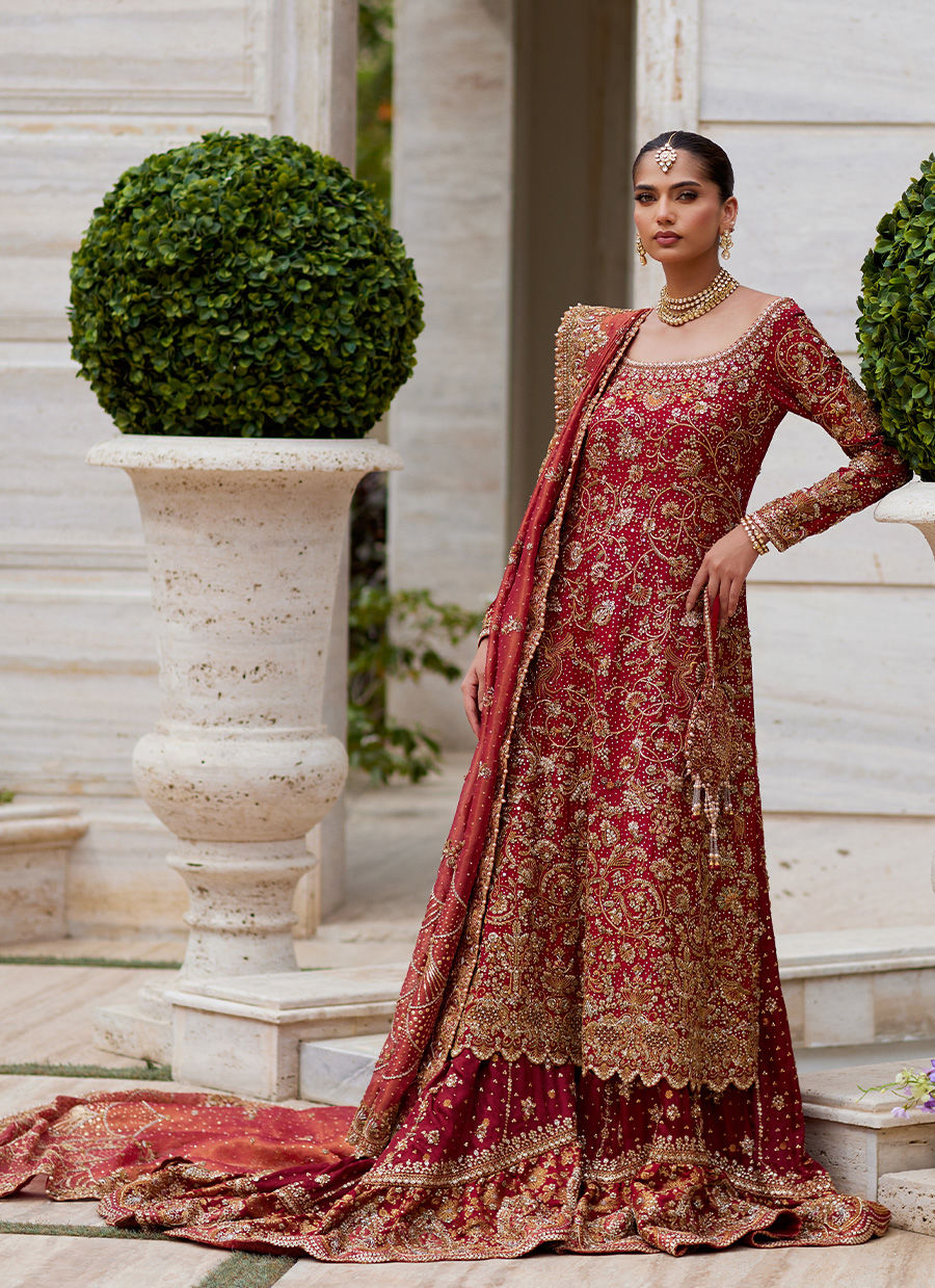 Laaleh Crimson Bridal - Miray Heritage Bridals 25 by Farah Talib Aziz