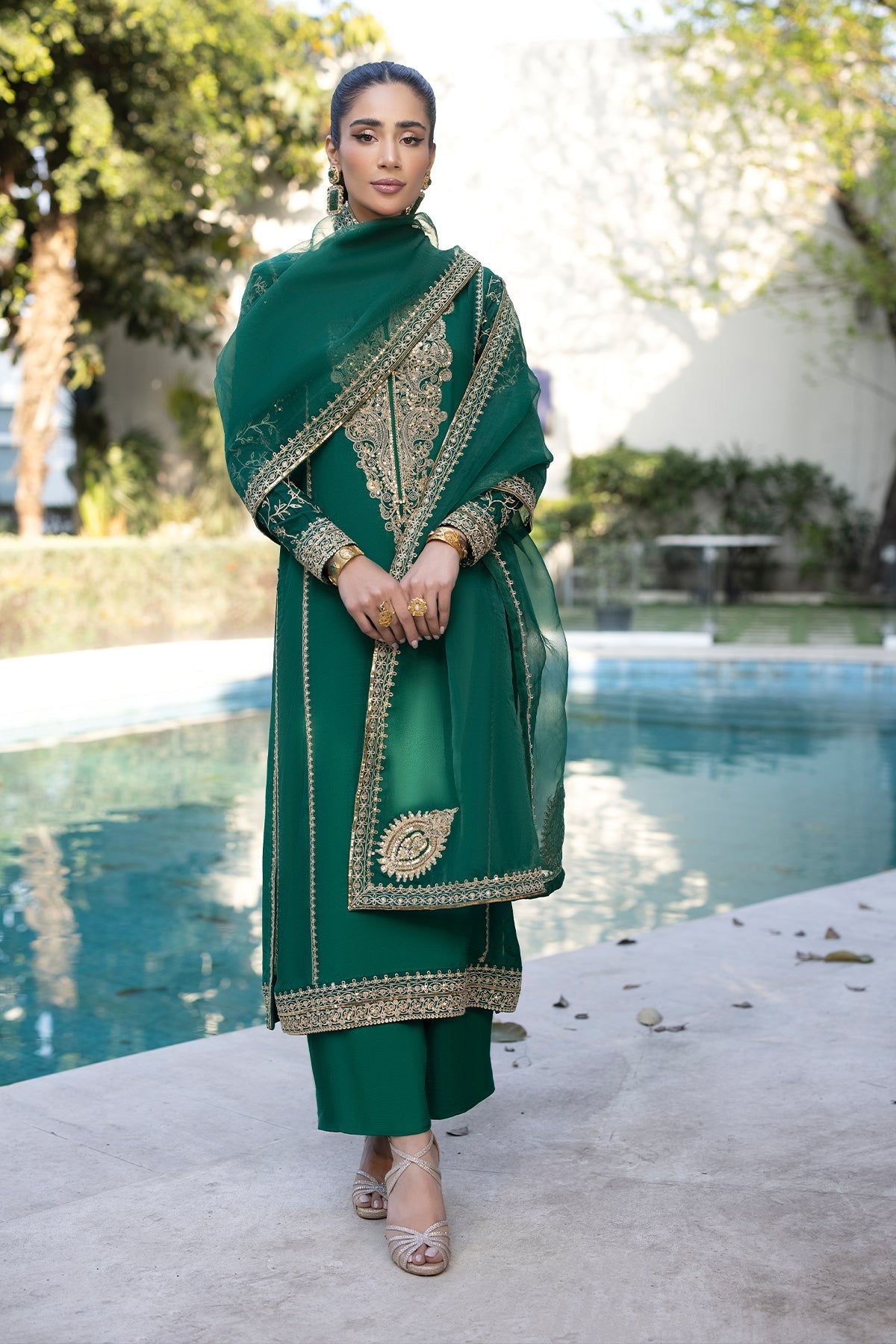 Peacock - Eid Collection'24 by Erum Khan