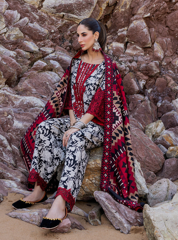 Asna - Winter Shawls by Zainab Chottani