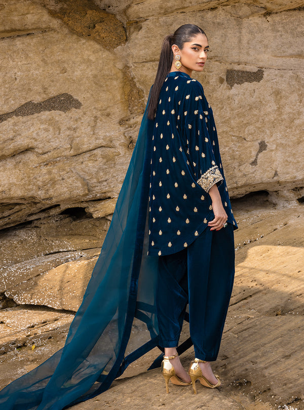 Pareeha - Velvet Pret'23 by Zainab Chottani