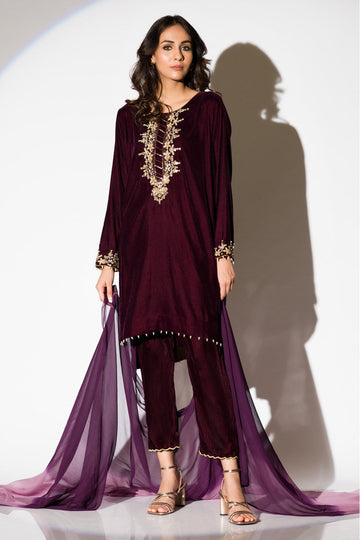 Plum Velvet - Insia Sohail