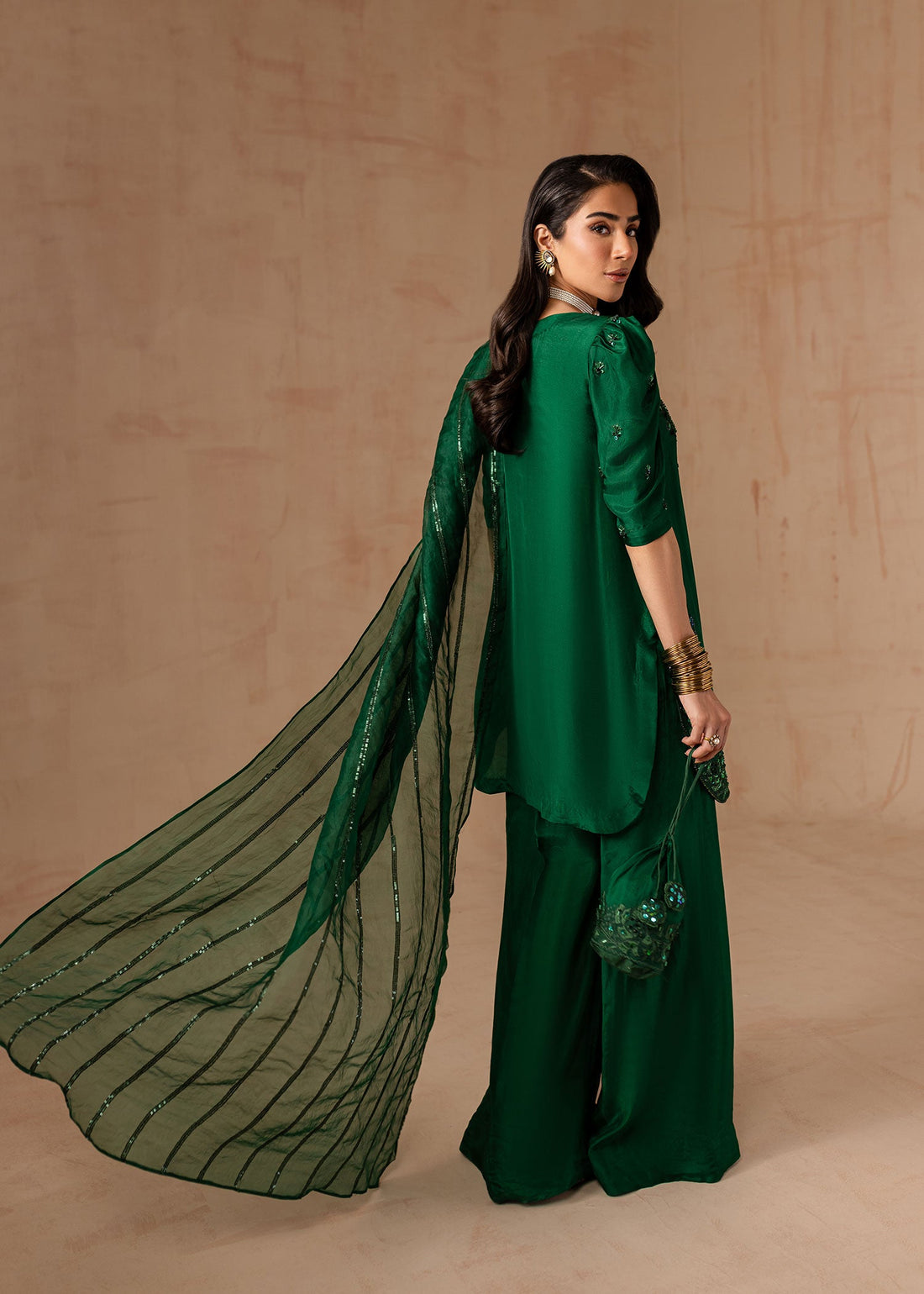 Emerald Green - Noir Bliss by Maria Osama Khan