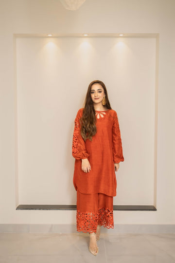 Tangerine - Spring Luxe by Eram Syed