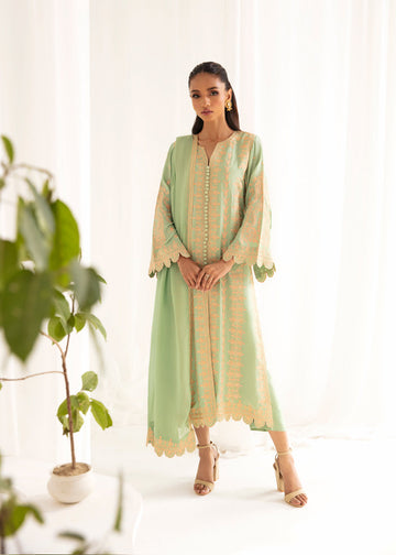 Mint Elegance Shirt - Noreen Neelam