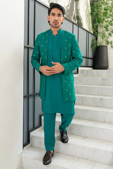 Jade Green Prince coat - Celina by Chic ophicial