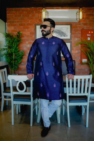 Royal Purple - Man Kurta Trouser by Leon