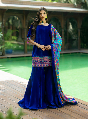 Marjan - Makhmal Luxe Pret by Zainab Chottani