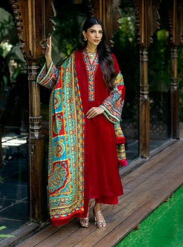 Shehla - Makhmal Luxe Pret by Zainab Chottani