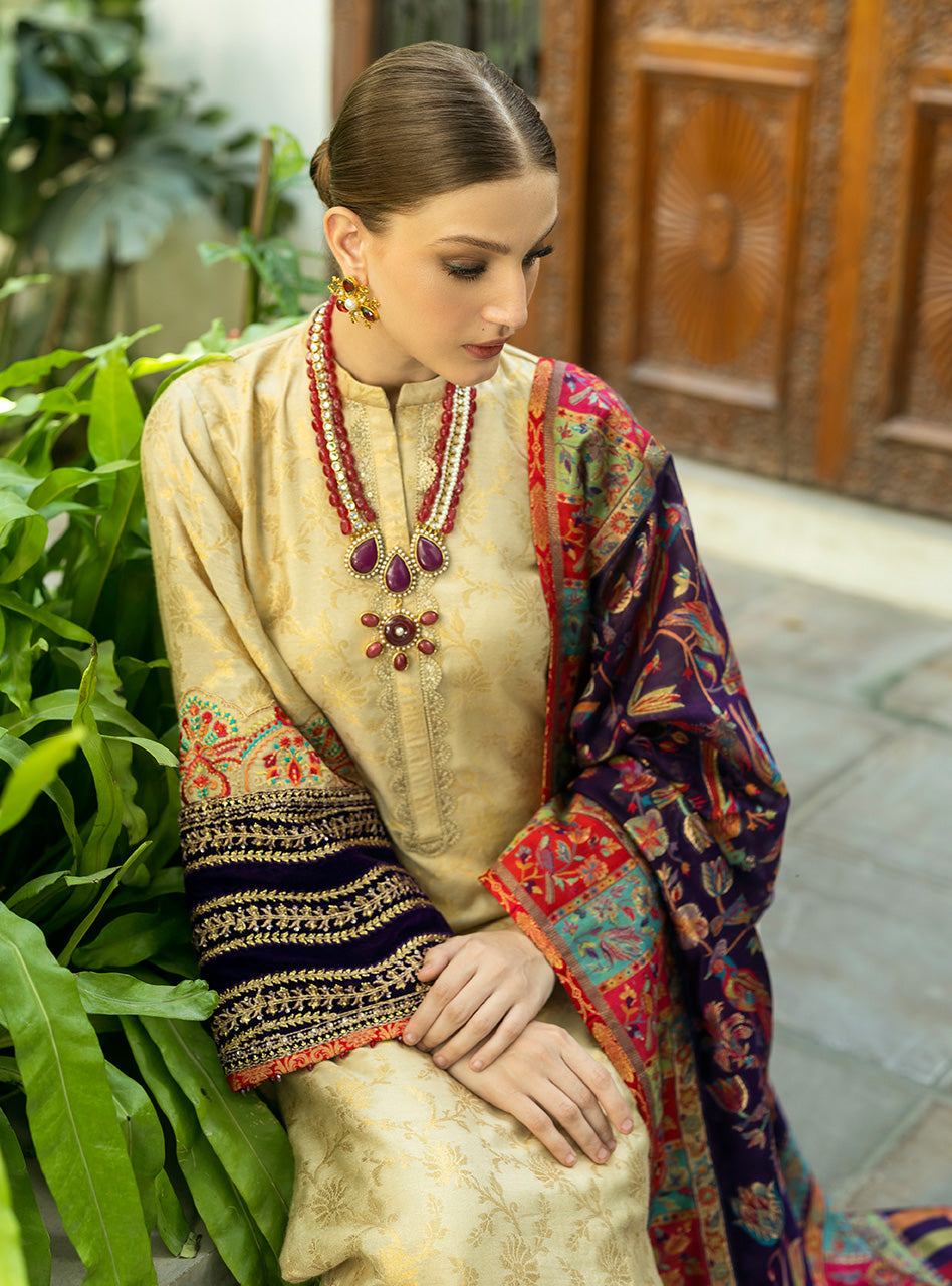 Zarrin - Makhmal Luxe Pret by Zainab Chottani