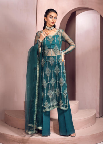 Real Teal - Le Felle by Mahum Asad