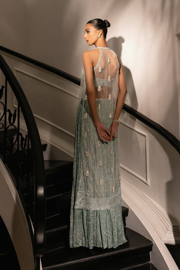 Aqua Mist - Bridal Couture '25 by Erum Khan