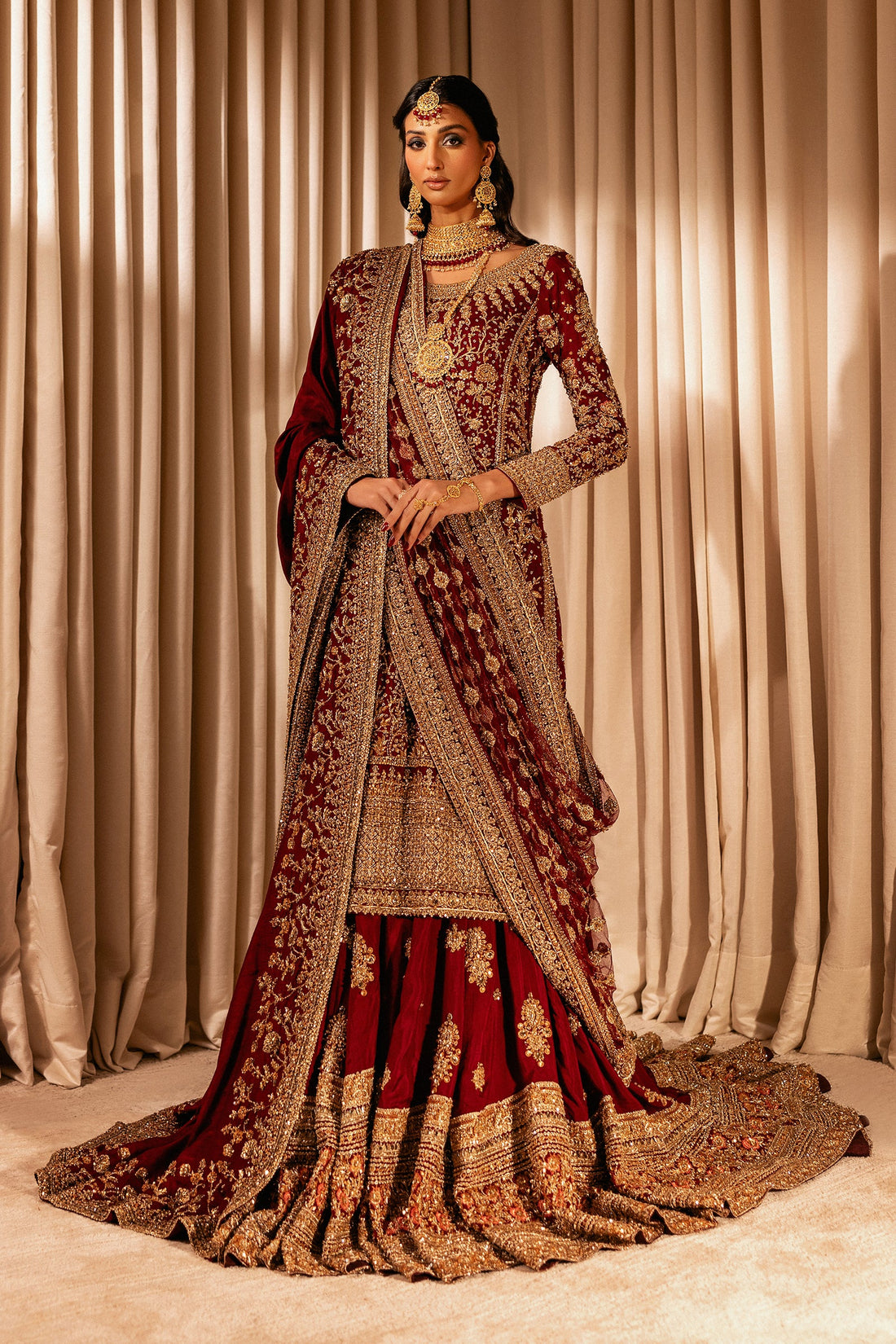 Garnet Grace - Bridal Couture '25 by Erum Khan