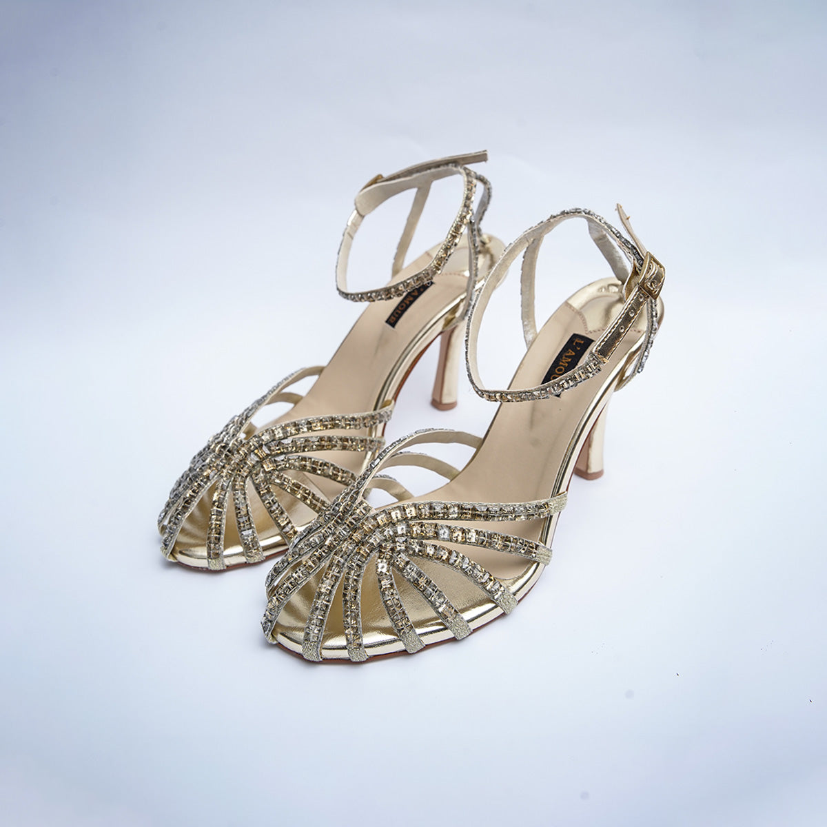 Magnafique Heels - Gold