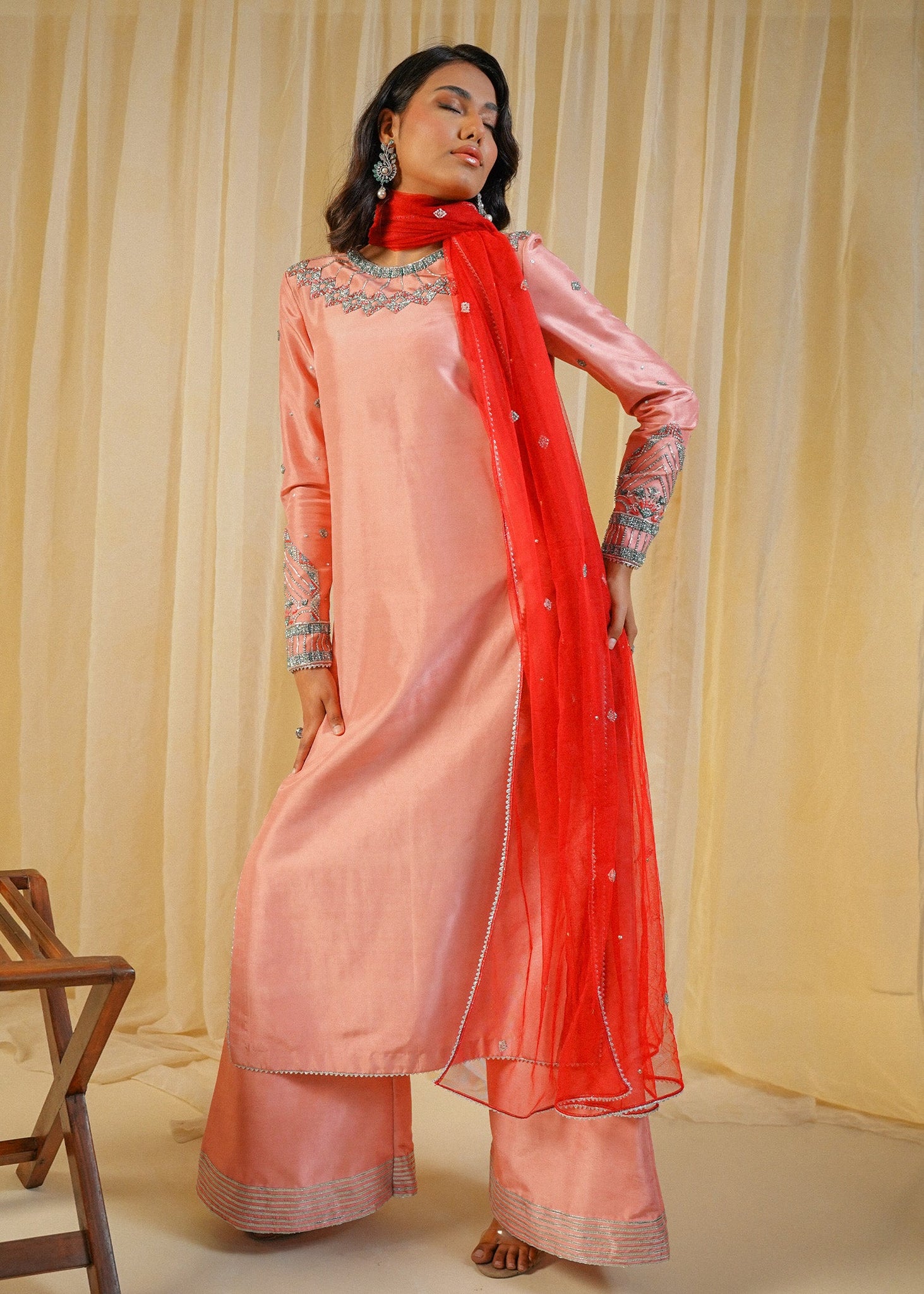 CRIMSON AMELLIA - Lustre by Shahid Chuhan