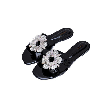 Rosa - Black - Flats by L'amour