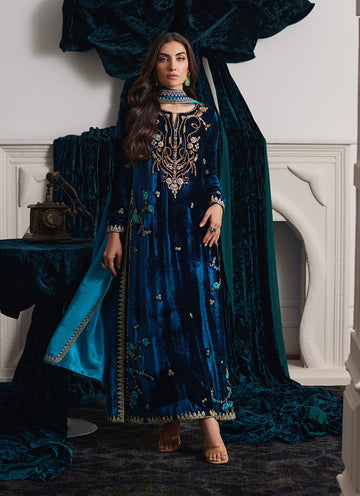 Dio Shirt And Dupatta - Velvets the Afterparty 24 by Farah Talib Aziz