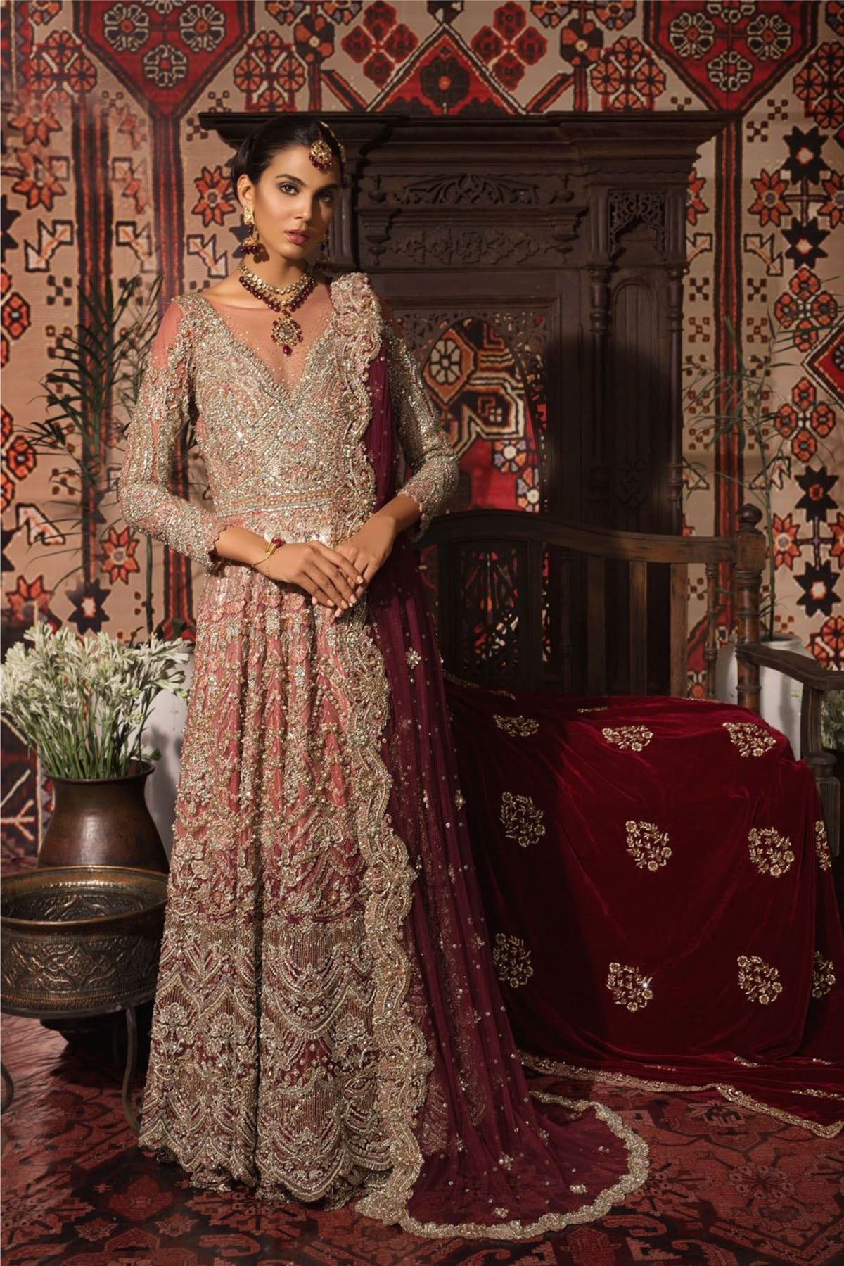 Menaal - Bridal Couture'23 by Saira Rizwan