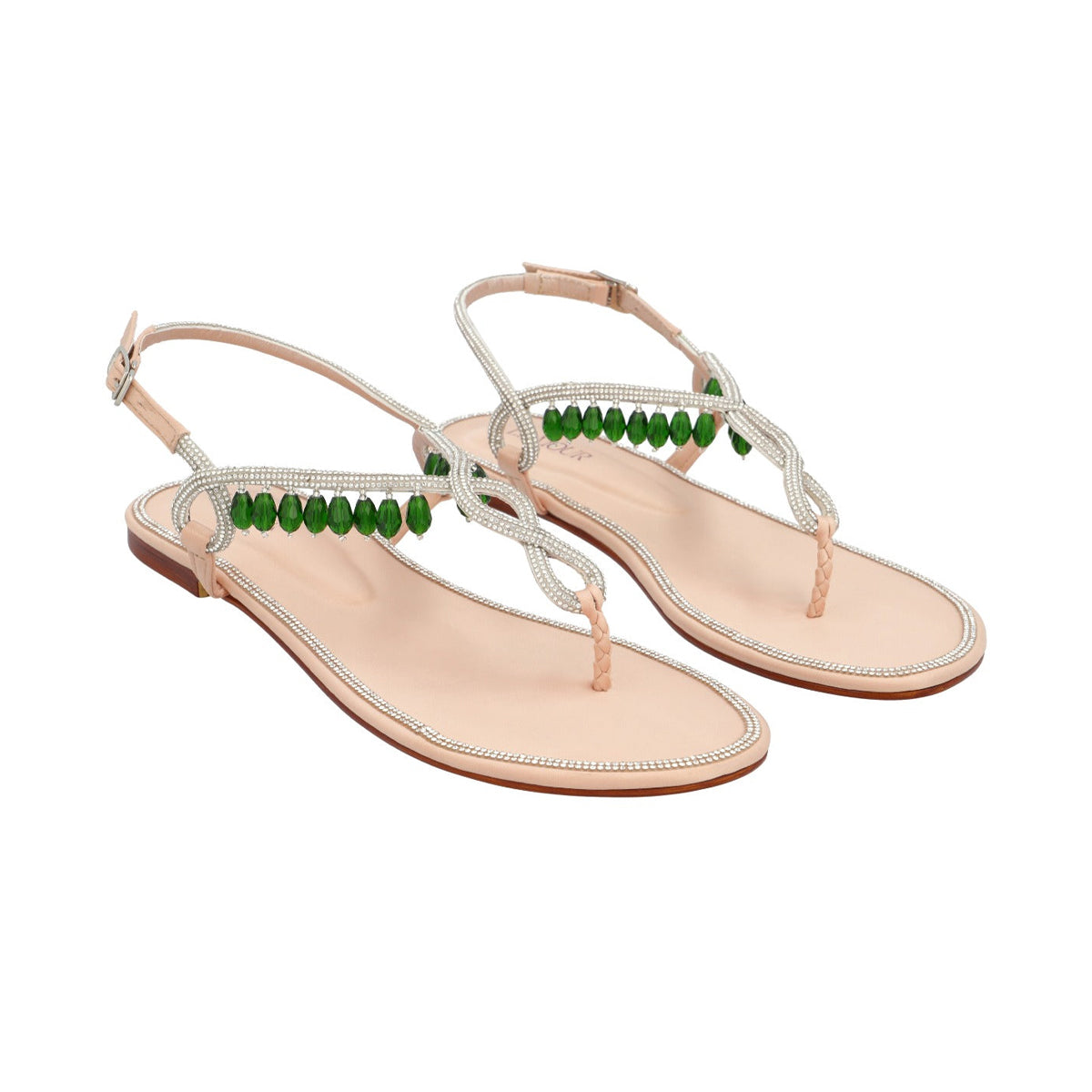 Parisa 2.0 champagne - Flats by L'amour