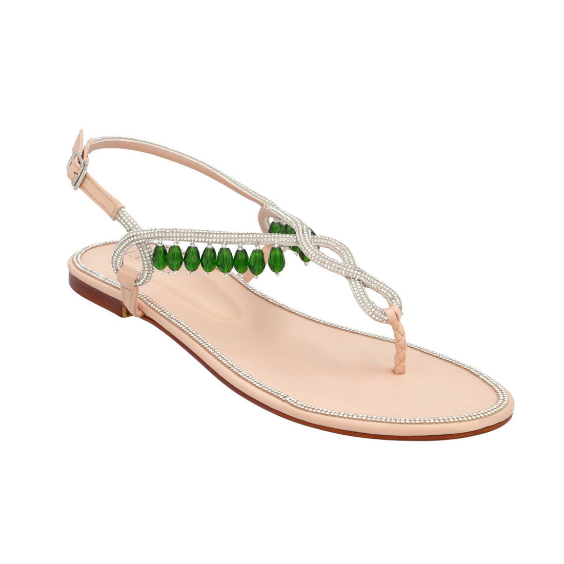 Parisa 2.0 champagne - Flats by L'amour