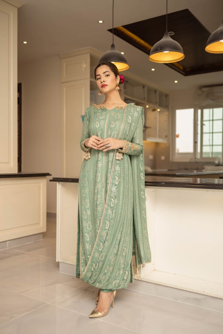 Rohma Drape - Spring Luxe by Eram Syed