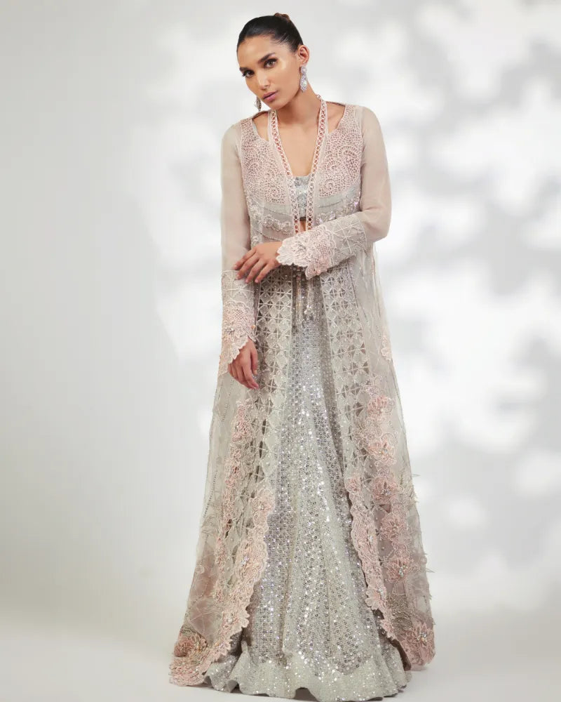 (FF-7) Preya’ Jacket - Festive Formals '24 by Aleena Fareena