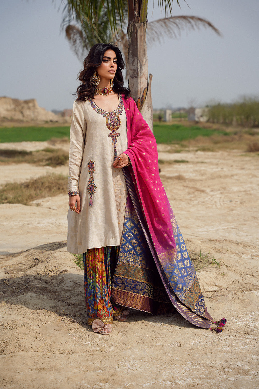 VERENA (3PC) -VERVE SS 24 | NILOFER SHAHID