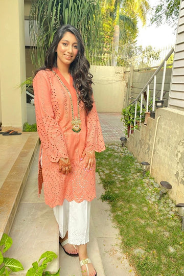 Blush Pink Kurta - Leon Pret by Leon