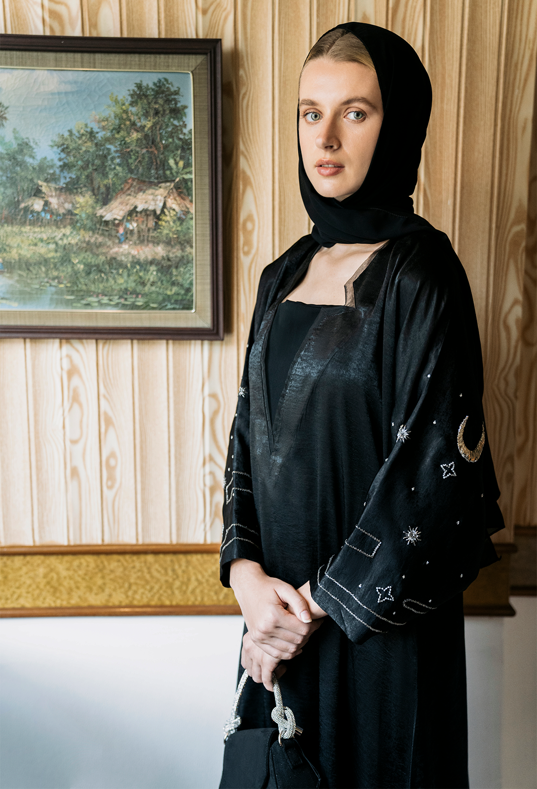 Qamar - Abaya by Qaf