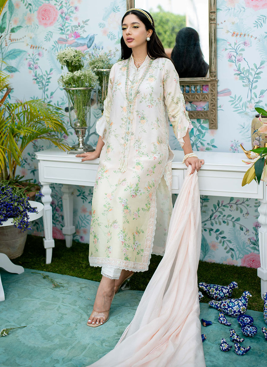 ASTER SHIRT AND DUPATTA - Farah Talib Aziz