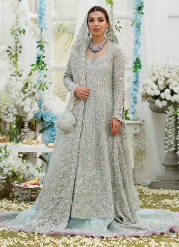 CELINA AQUA TRAILLED BRIDAL - Farah Talib Aziz