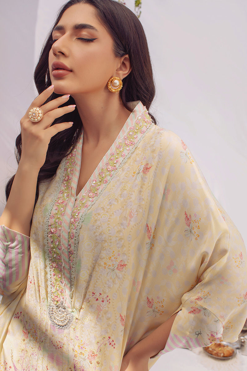 JEWELED KAFTAN SPLENDOR - Ansab Jahangir