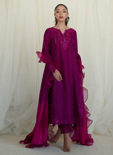 ROSETTA RUBY KALIDAAR AND DUPATTA - Zaza by Farah Talib Aziz