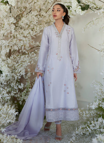 WILLA LILAC SHIRT AND DUPATTA - Zaza by Farah Talib Aziz