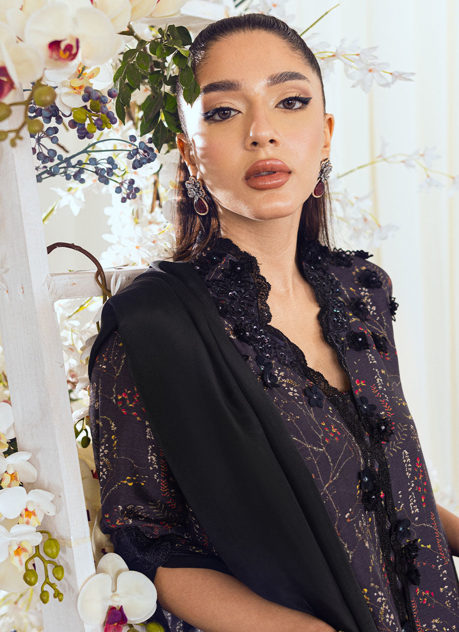 AELIN SILK SHIRT AND DUPATTA - Farah Talib Aziz