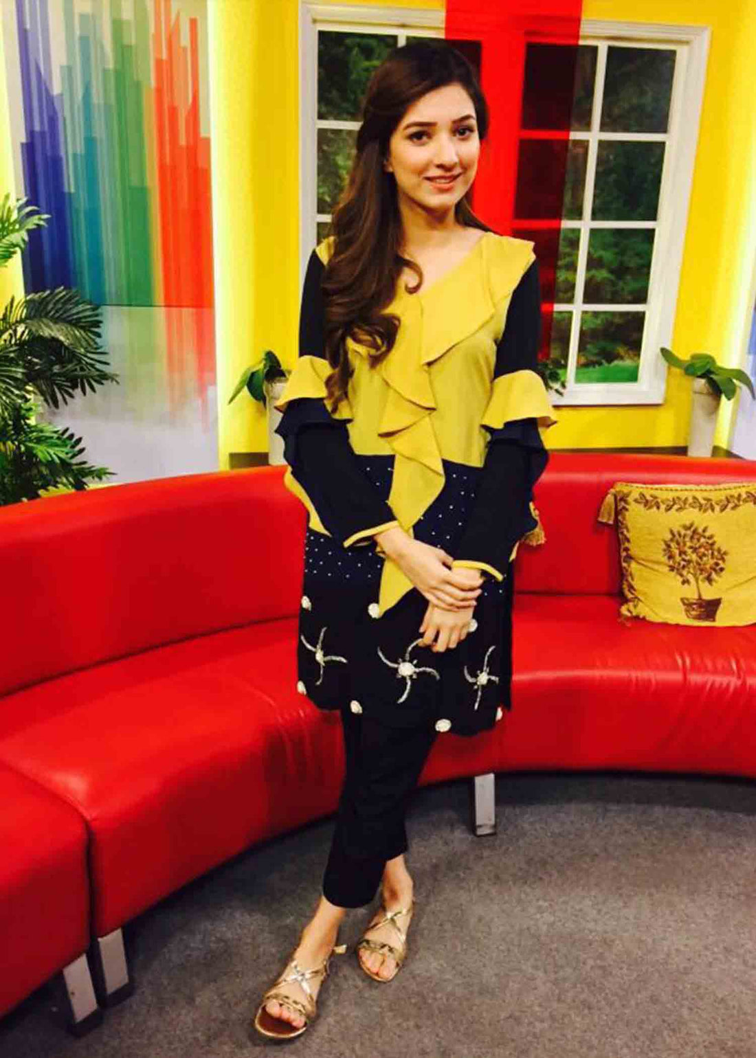 AF 24 Ruffled 3 tone - Ainee Faisal