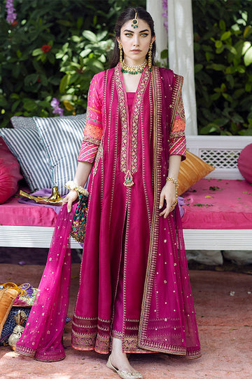 ZAREEN FUCHSIA KALIDAAR AND DUPATTA - Farah Talib Aziz