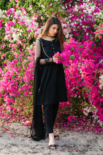 Monochrome (3Pc) - Basics by Hina Hassan