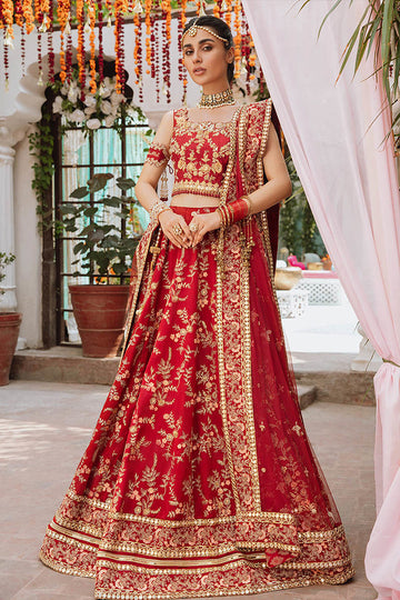 INDRA BRIDAL LENGHA CHOLI - Zainab Salman