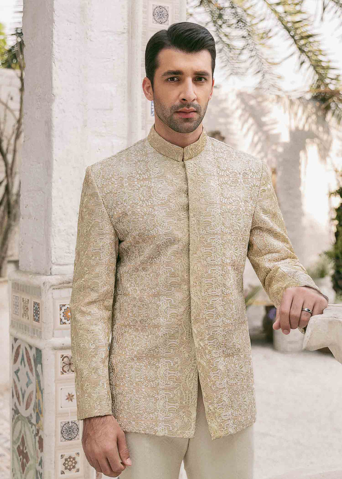 Gold Prince Jacket - Zain Hashmi