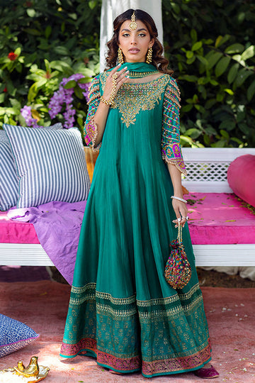 EIRA EMERALD KALIDAAR AND DUPATTA - Farah Talib Aziz