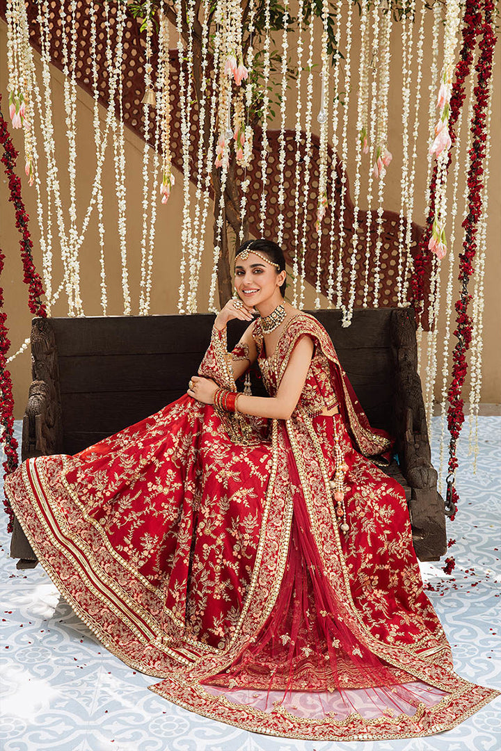 INDRA BRIDAL LENGHA CHOLI - Zainab Salman