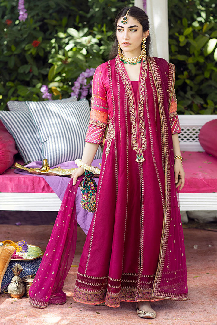 ZAREEN FUCHSIA KALIDAAR AND DUPATTA - Farah Talib Aziz