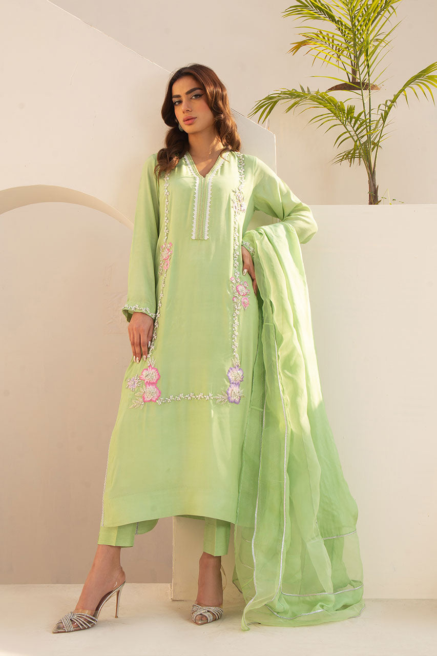 Lush Green Symphony - Inara Luxe by Leon