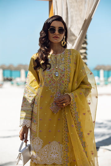 Amber - Zaira Luxe Lawn Unstitched by Kanwal Malik