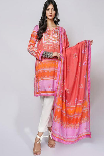 BALUCHI PRINT RED - Rizwan Beyg