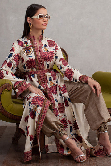 CHINTZ LUXURY COAT - Shamaeel Ansari