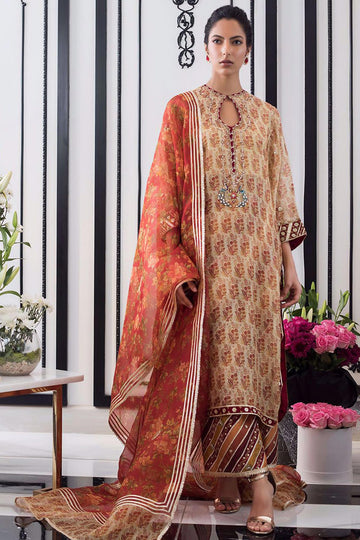 COTTON NET LONG KURTA - Sania Maskatiya