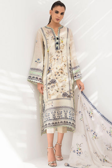 COTTON NET PRINTED KURTA - Sania Maskatiya