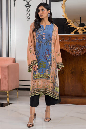 DIGITAL PRINTED CREPE KURTA - Sania Maskatiya