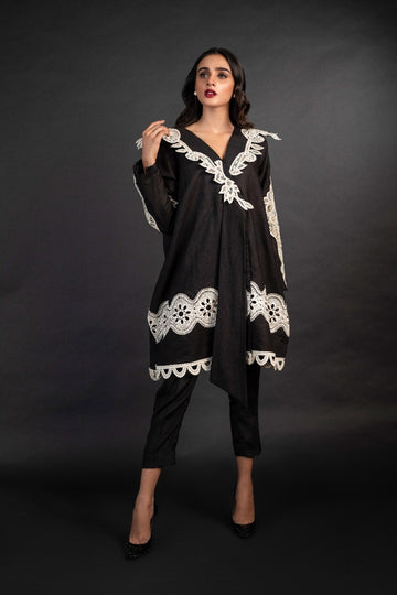 Deena Cutwork Tunic - Aleena & Fareena